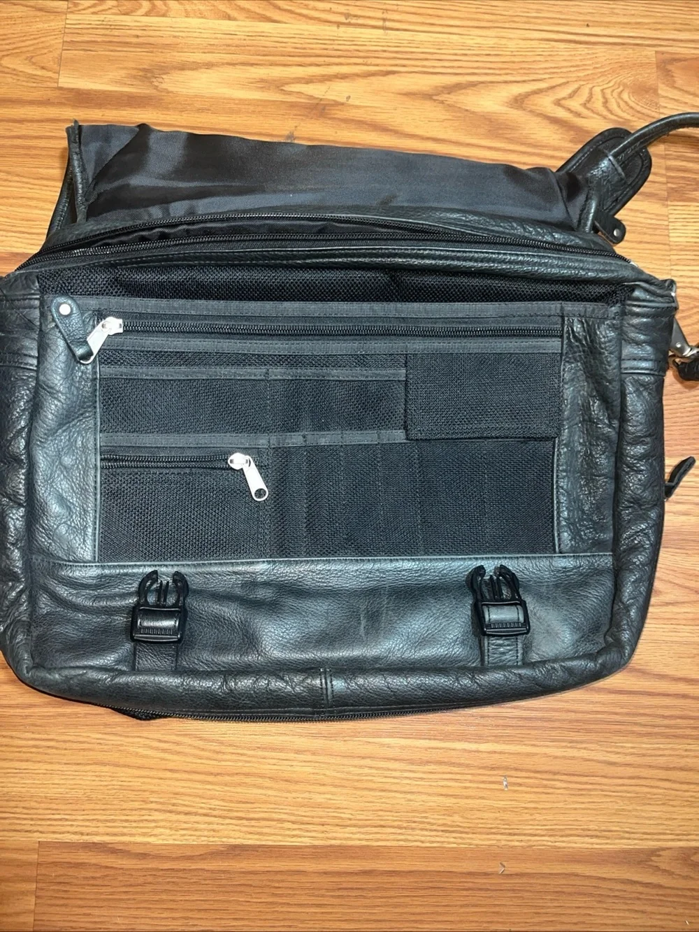 Canyon Briefcase Leather Organizer Laptop Bag
